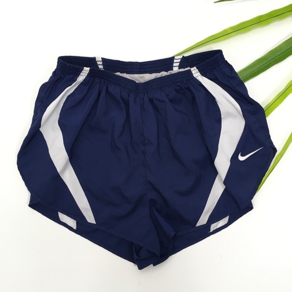 Nike Pants - Nike | Navy White Running Shorts